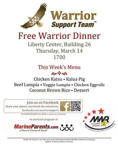 Warrior Support Team Dinner