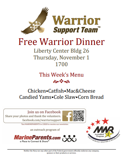Warrior Support Team Dinner