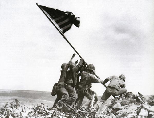 Iwo Jima Raising the Flag