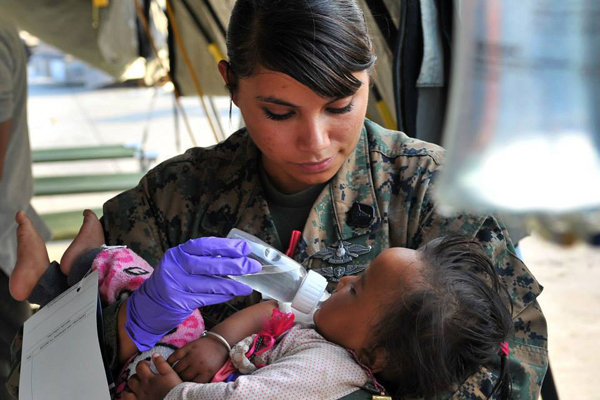 Marines Aid in Nepal Recovery