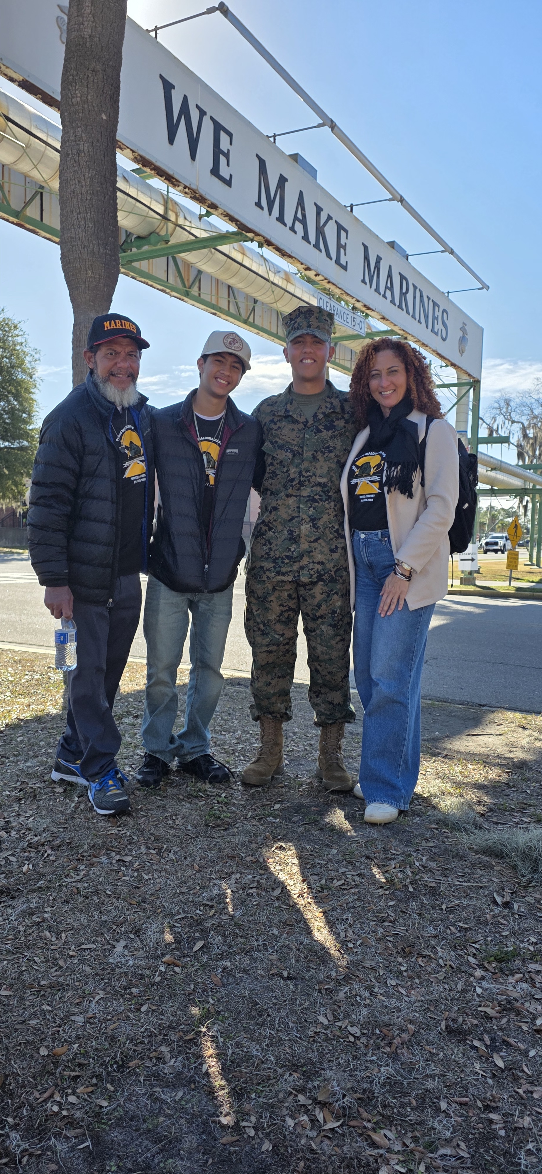 Marine Parents USMC Travel Assistance Boot Camp Graduation