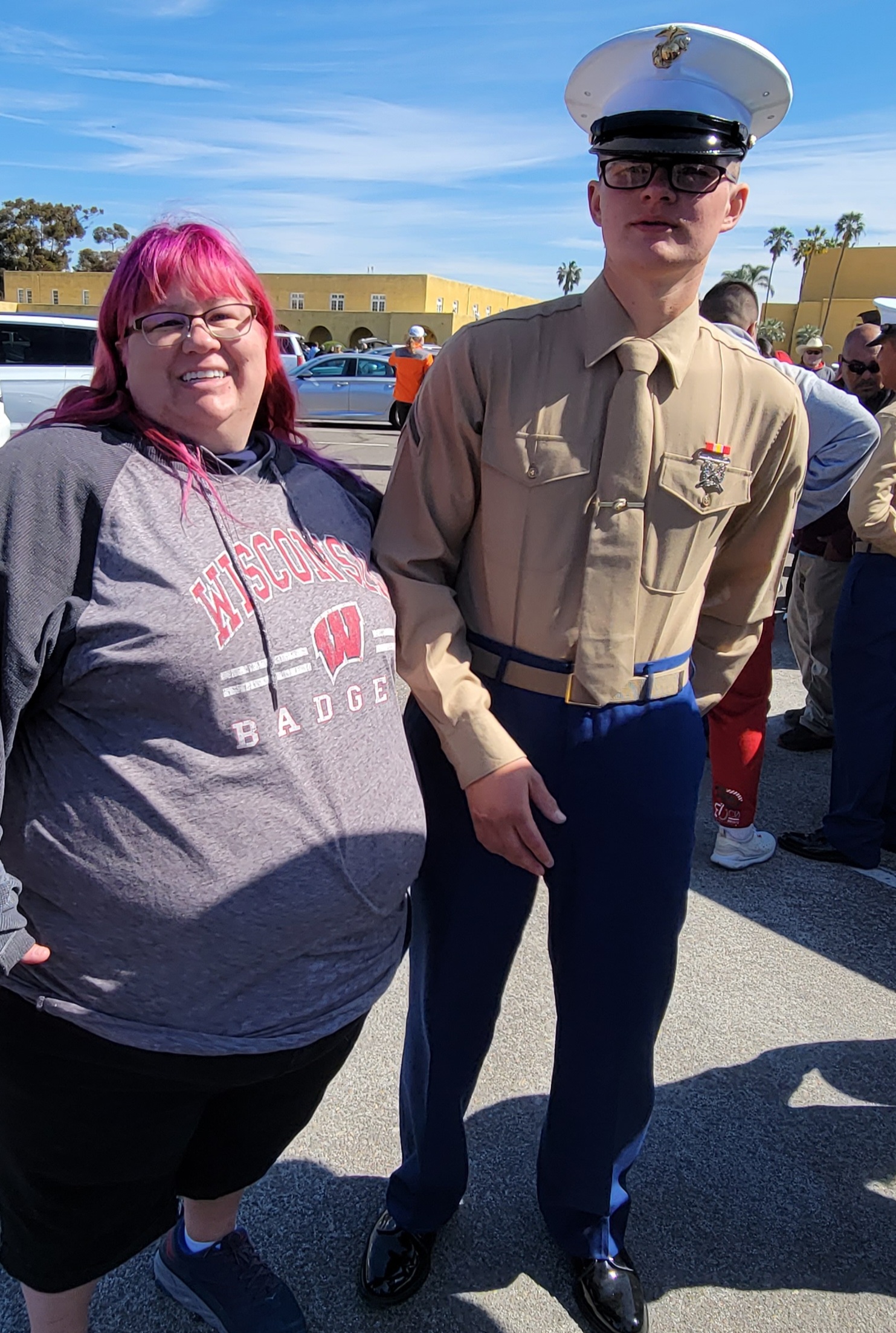 MPTA Helps Marine Mother, Sabrina, Attend Graduation