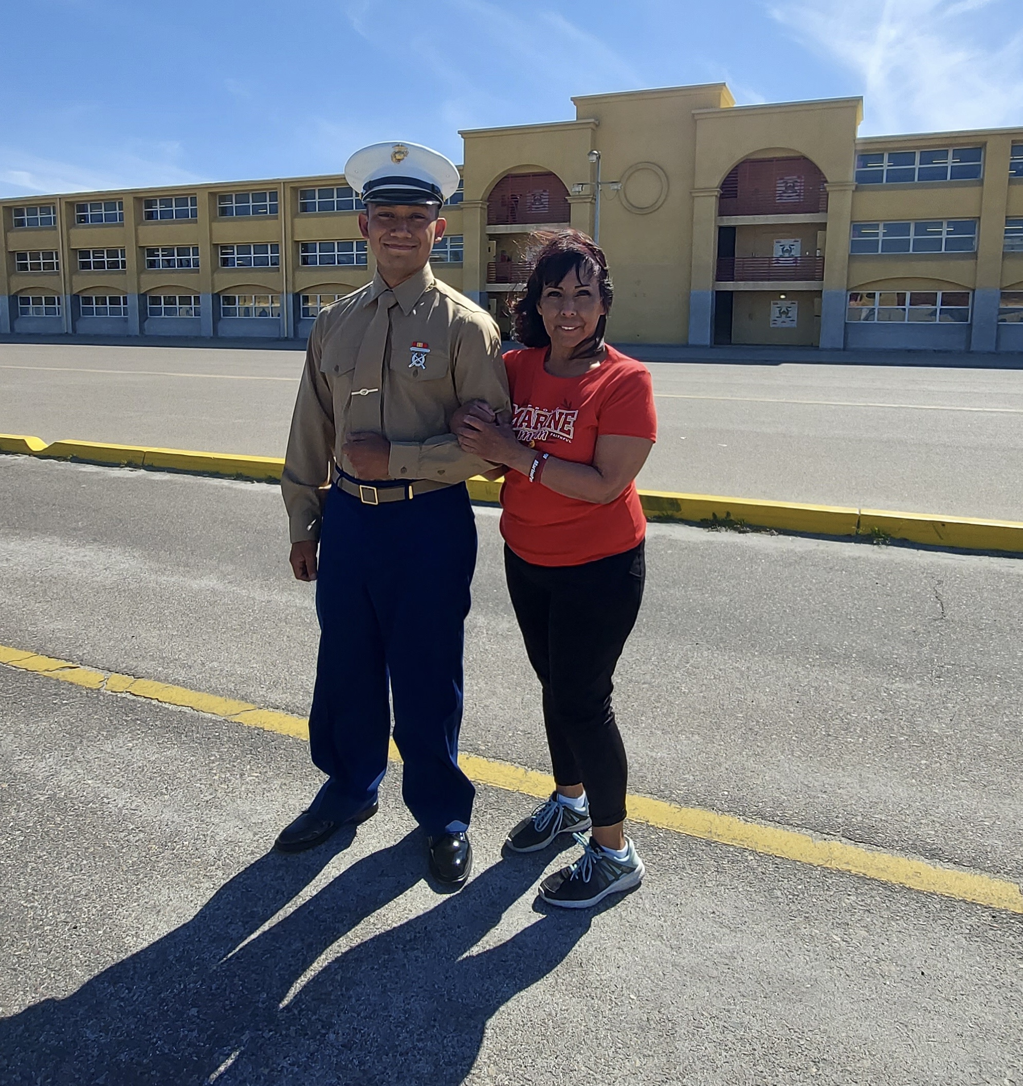 MPTA Helps Marine Mother, Lorena, Attend Graduation