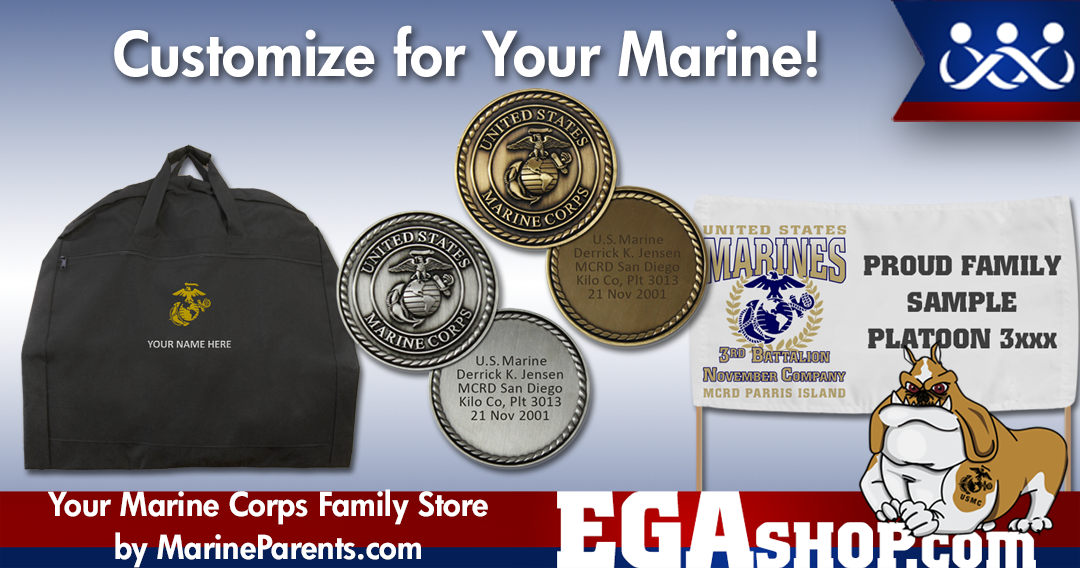 Auto Decals to show your Marine Corps support!