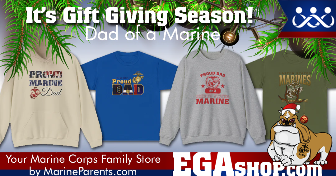 Marine Corps Dad Shirts for Christmas Gifts