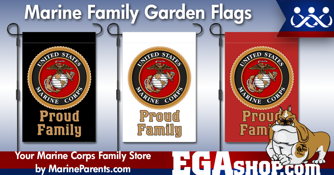 United States Marine Corps Proud Family Garden Flag