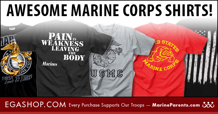 Marine Corps Shirts show your pride in the Marine Corps.