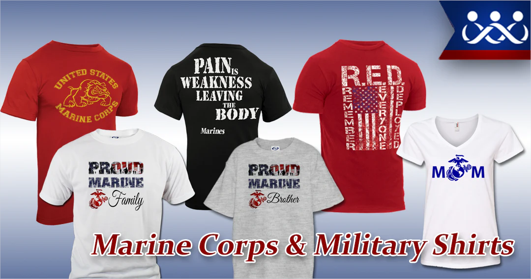 Marine Corps and Military Shirts