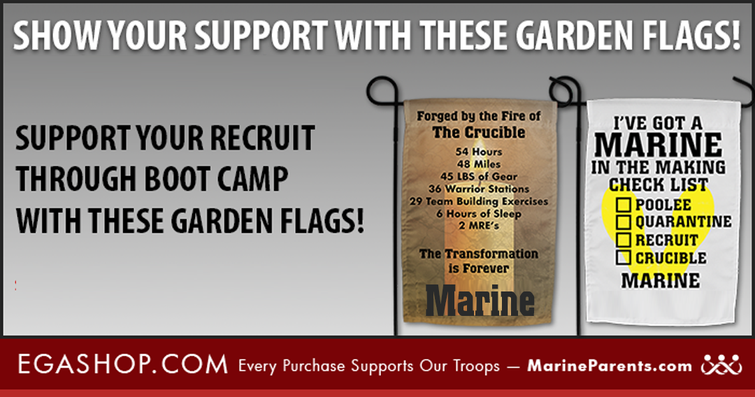 Support your recruit through boot camp!