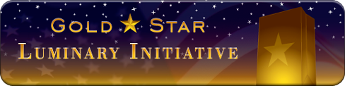 Gold Star Luminary Initiative banner