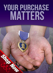 Your Purchase Matters PHHS vertical banner, no text