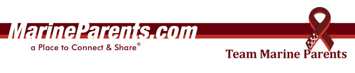 Team Marine Parents Newsletter Banner