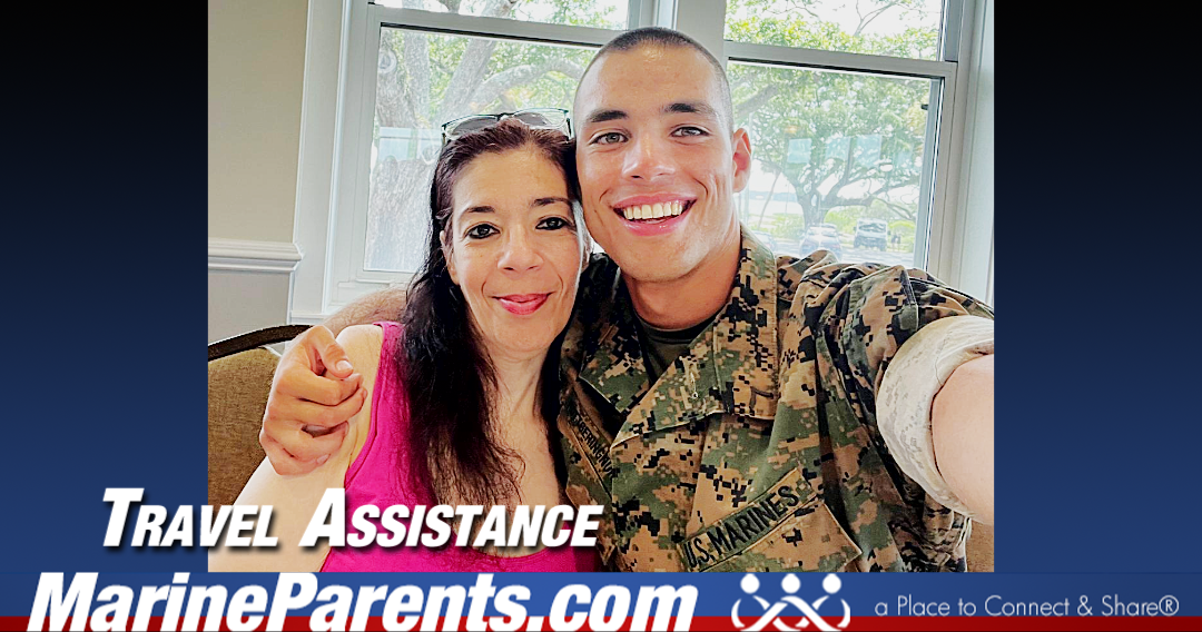 MPTA Helps Marine Mom, Mariana, Attend Graduation