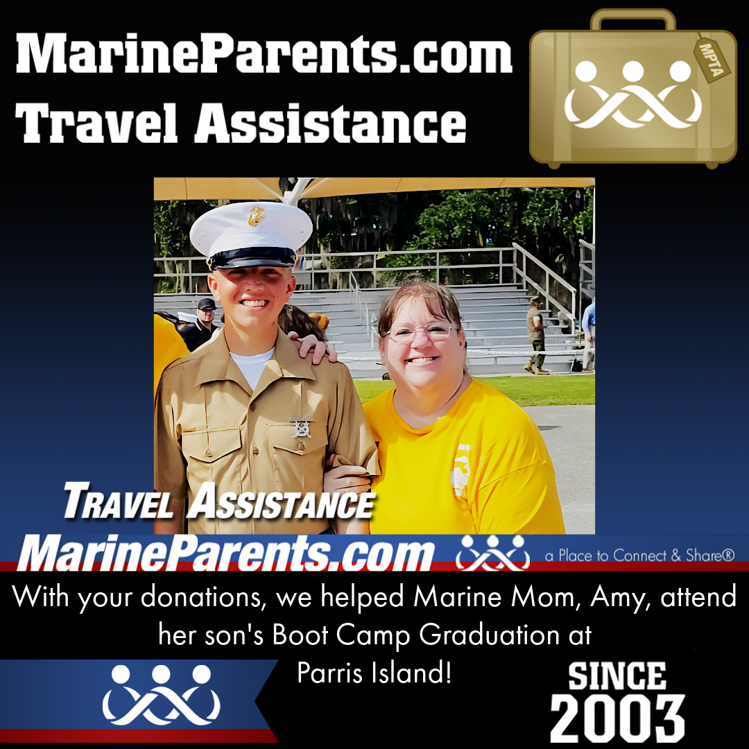 MPTA Helps Marine Mom, Amy, Attend Graduation