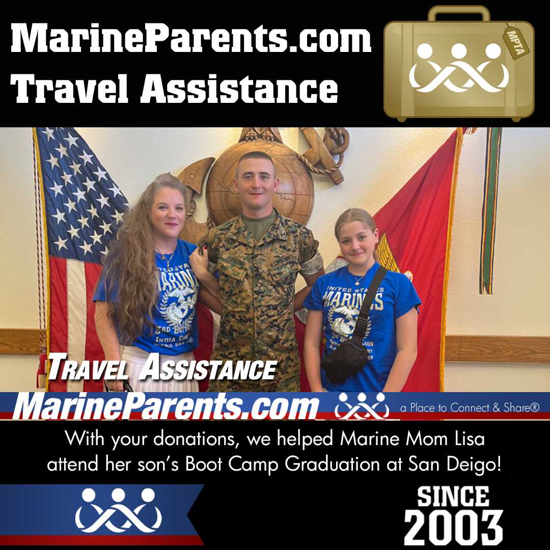 MPTA Helps Marine Mom, Lisa, Attend Graduation