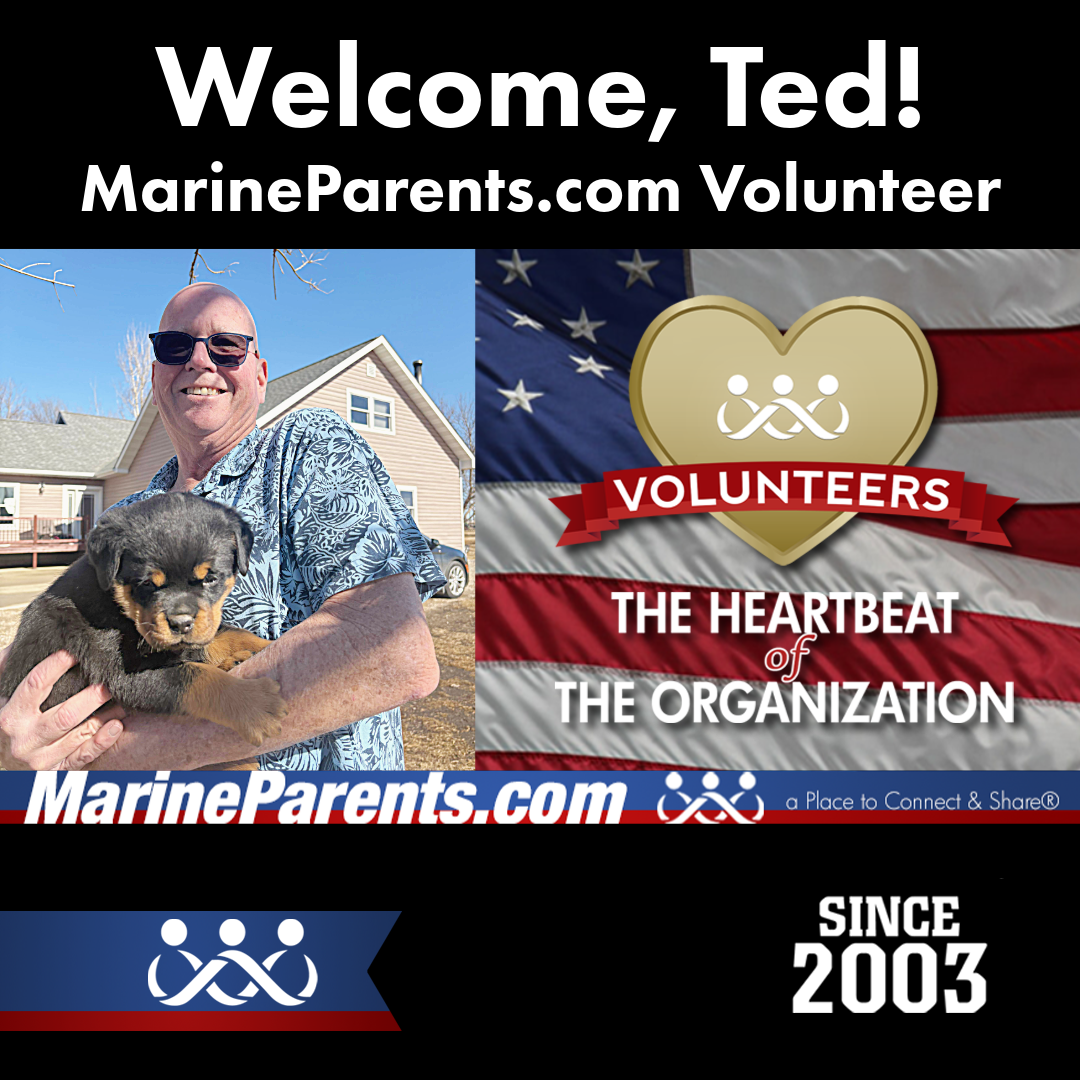 Congratulations to Ted Joroensen, our newest Volunteer!