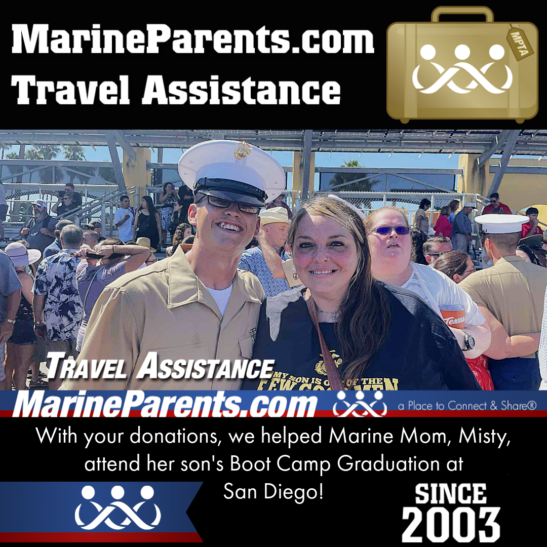 MPTA Helps Marine Mom, Misty, Attend Graduation