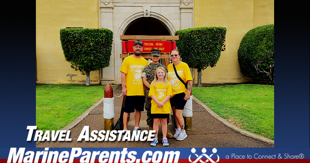 MPTA Helps Marine Parents, Brandy & Ryan, Attend Graduation
