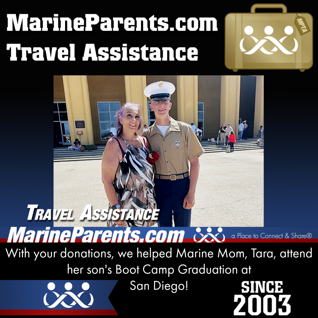 MPTA Helps Marine Mom, Tara, Attend Graduation