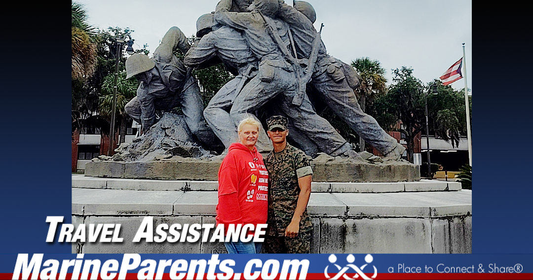 MPTA Helps Marine Mom Wendy, Attend Graduation