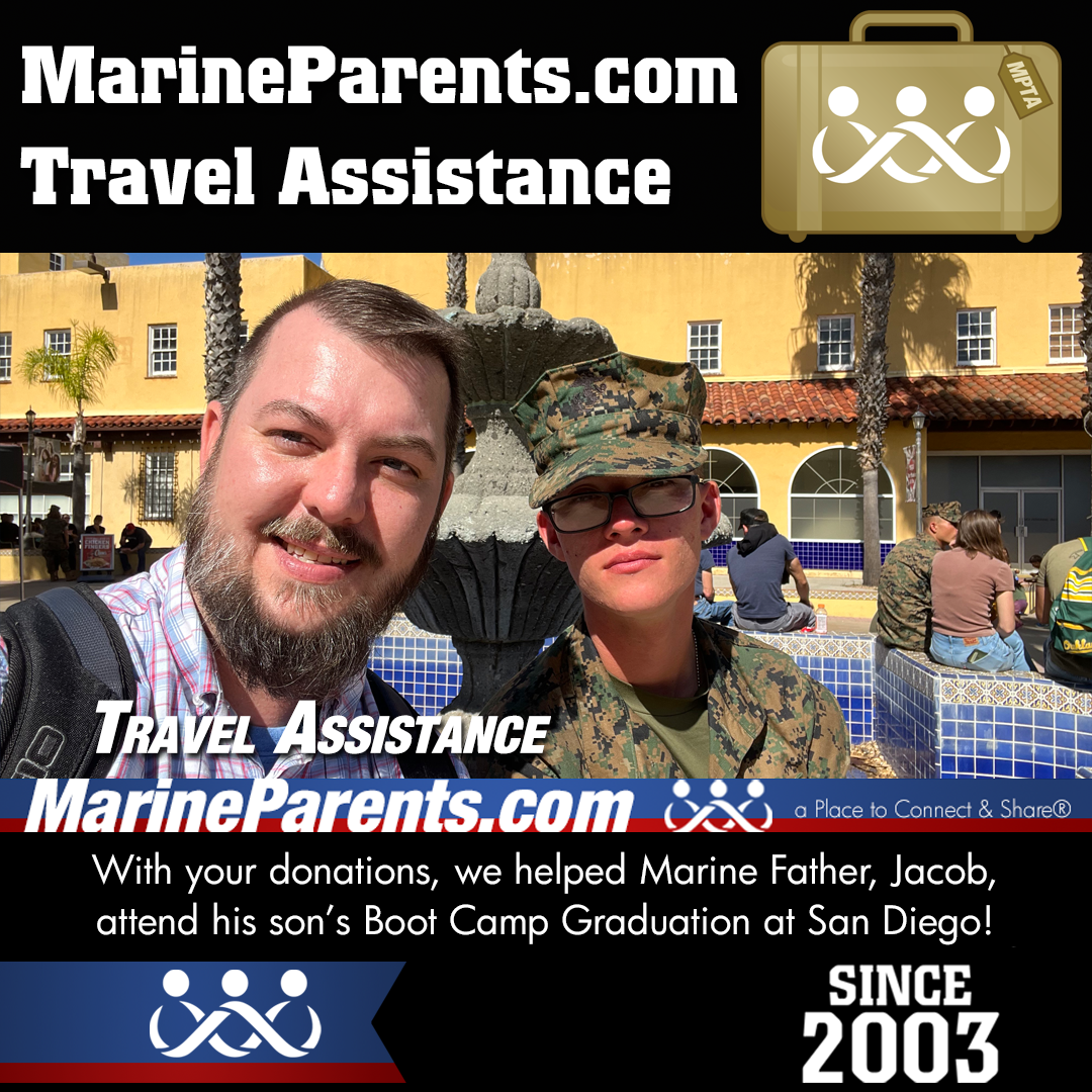 MPTA Helps Marine Father, Jacob, Attend Graduation