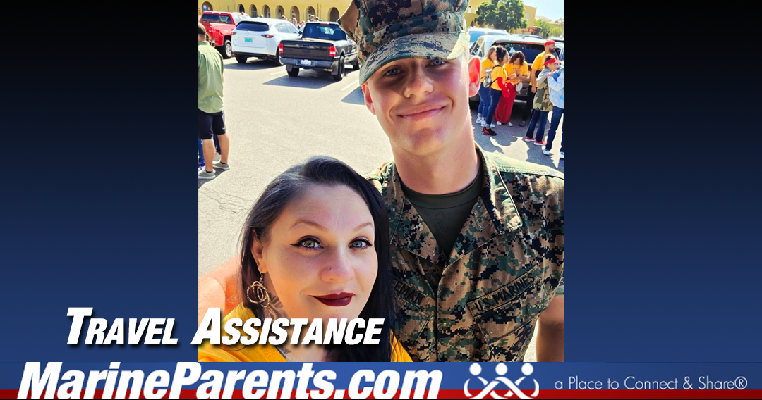 MPTA Helps Marine Mom, Tiffany, Attend Graduation