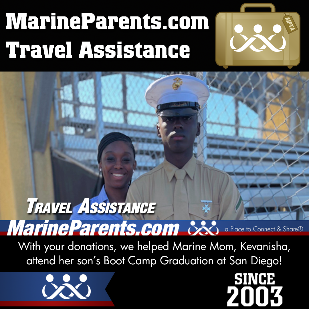 MPTA Helps Marine Mom, Kevanisha, Attend Graduation