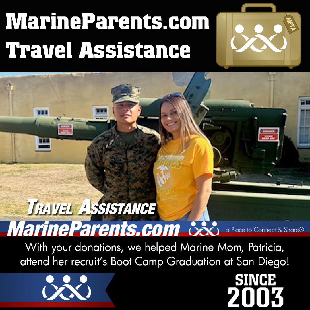 MPTA Helps Marine Mom, Patricia, Attend Graduation