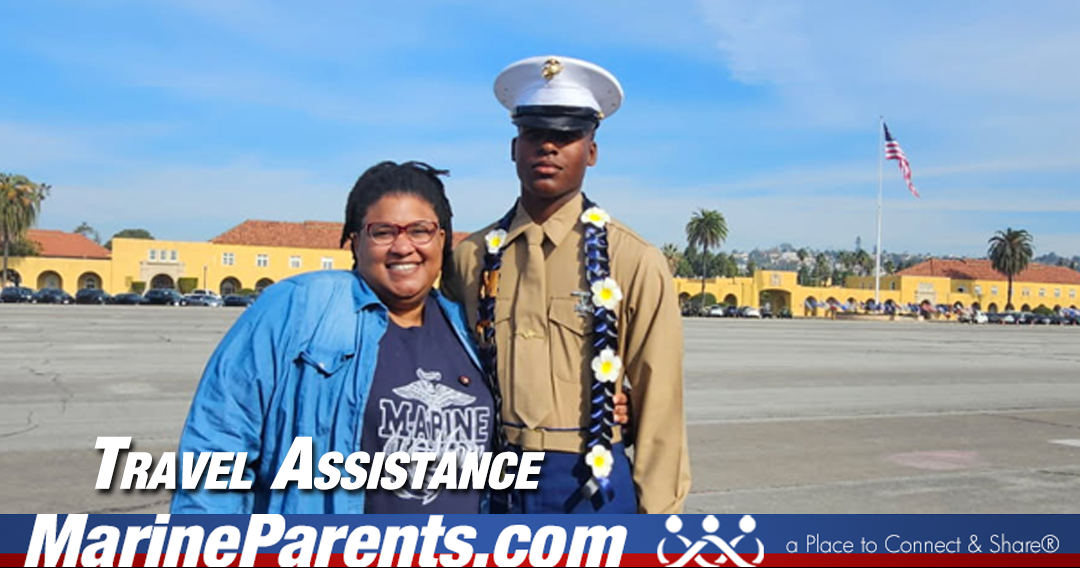 MPTA Helps Marine Mom, Pamela, Attend Graduation