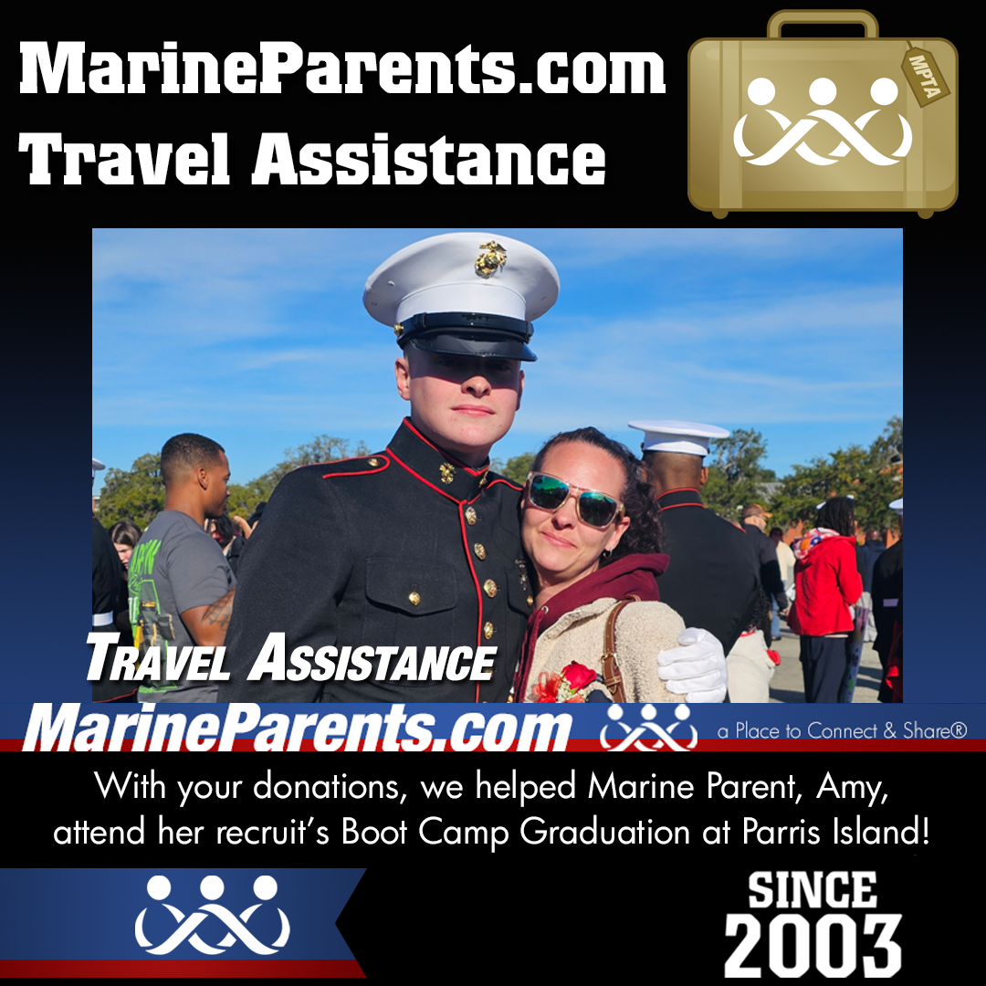 MPTA Helps Marine Mom, Amy, Attend Graduation