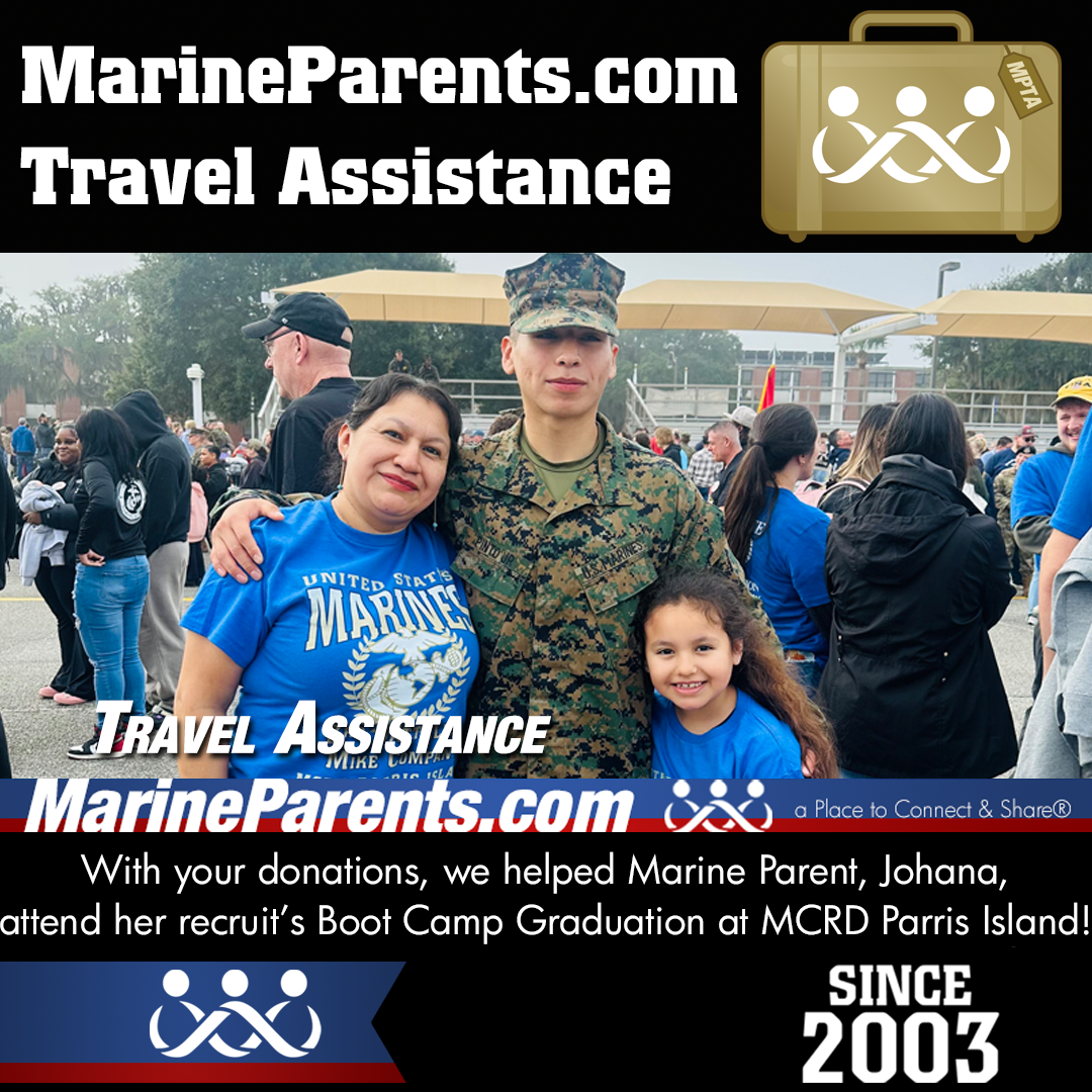 MPTA Helps Marine Mom, Johana, Attend Graduation