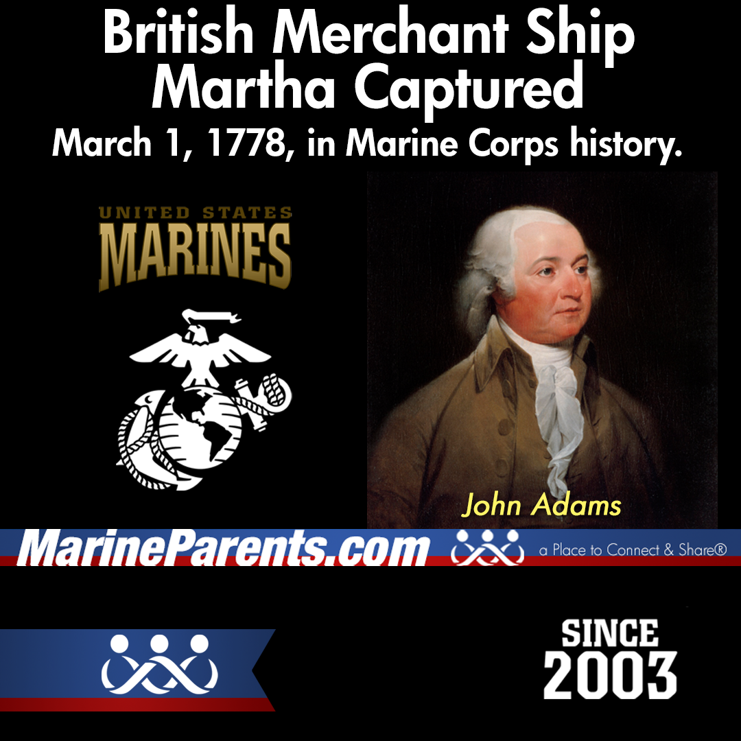 British Merchant Ship Martha Captured