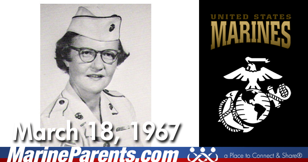 First Female Marine to Serve in a Combat Zone