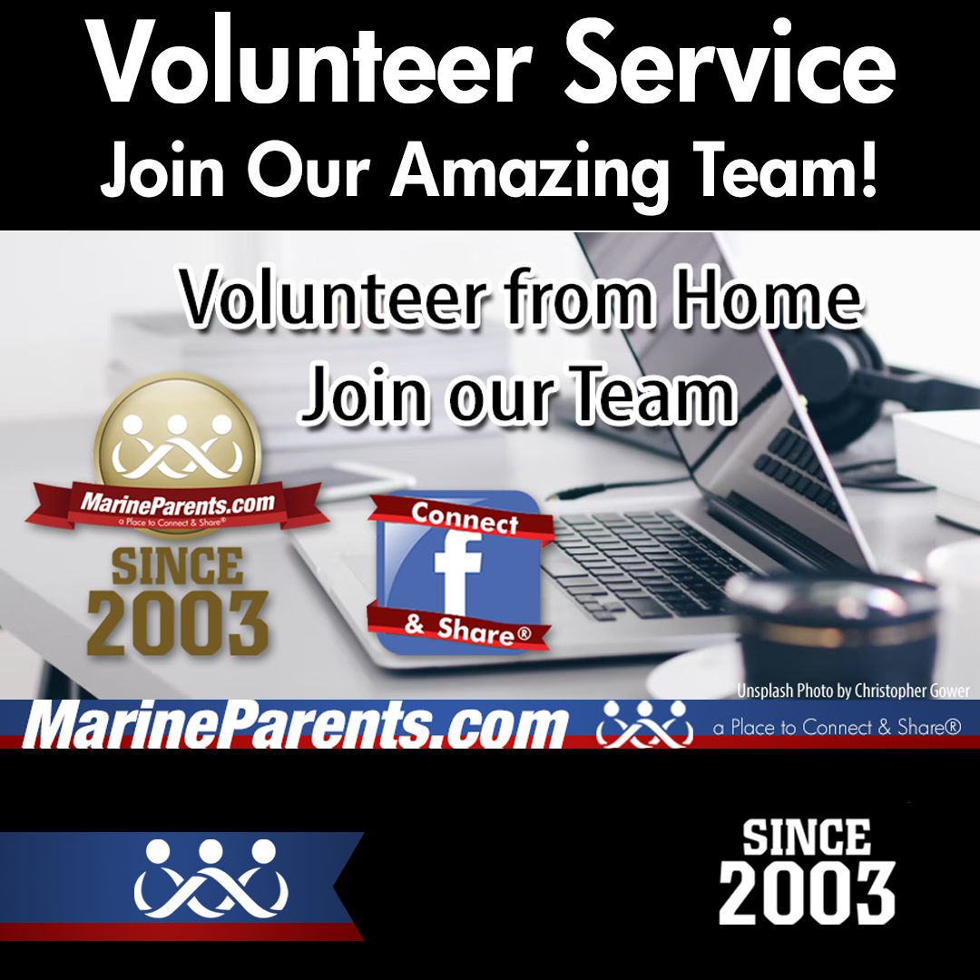Join our team of Volunteers at MarineParents