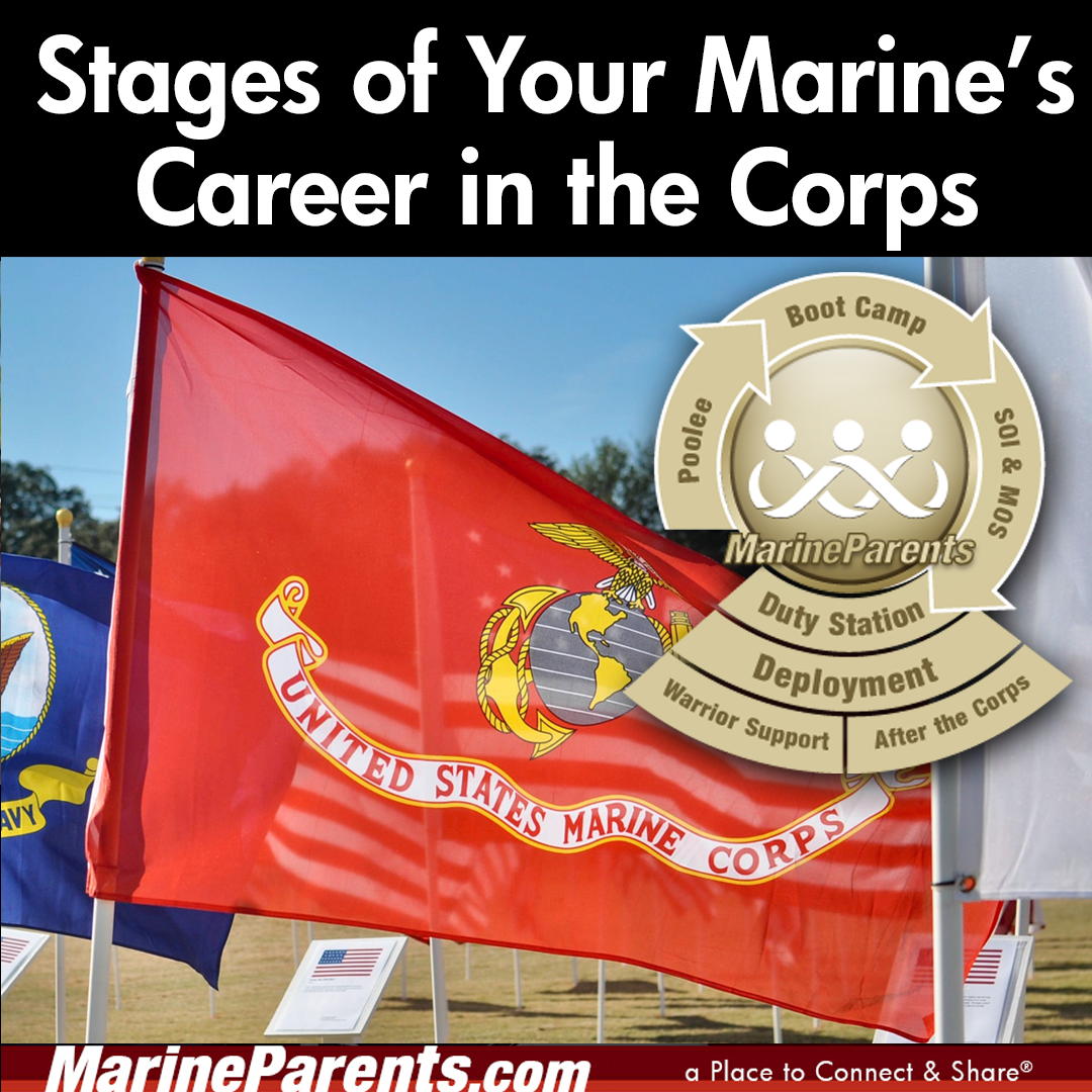 Stages of Your Marine's Career