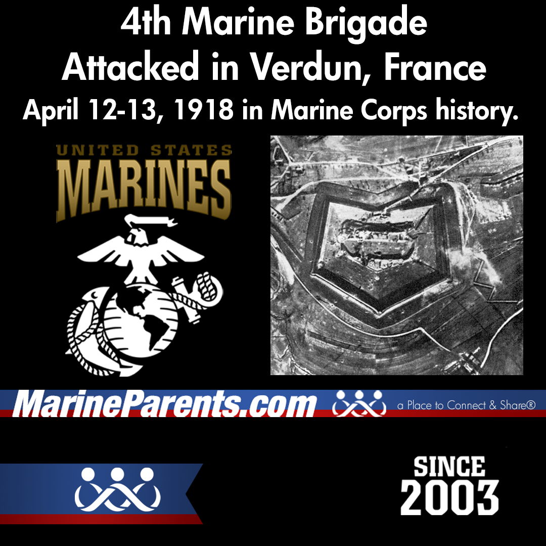 4th Marine Brigade Attacked in Verdun, France