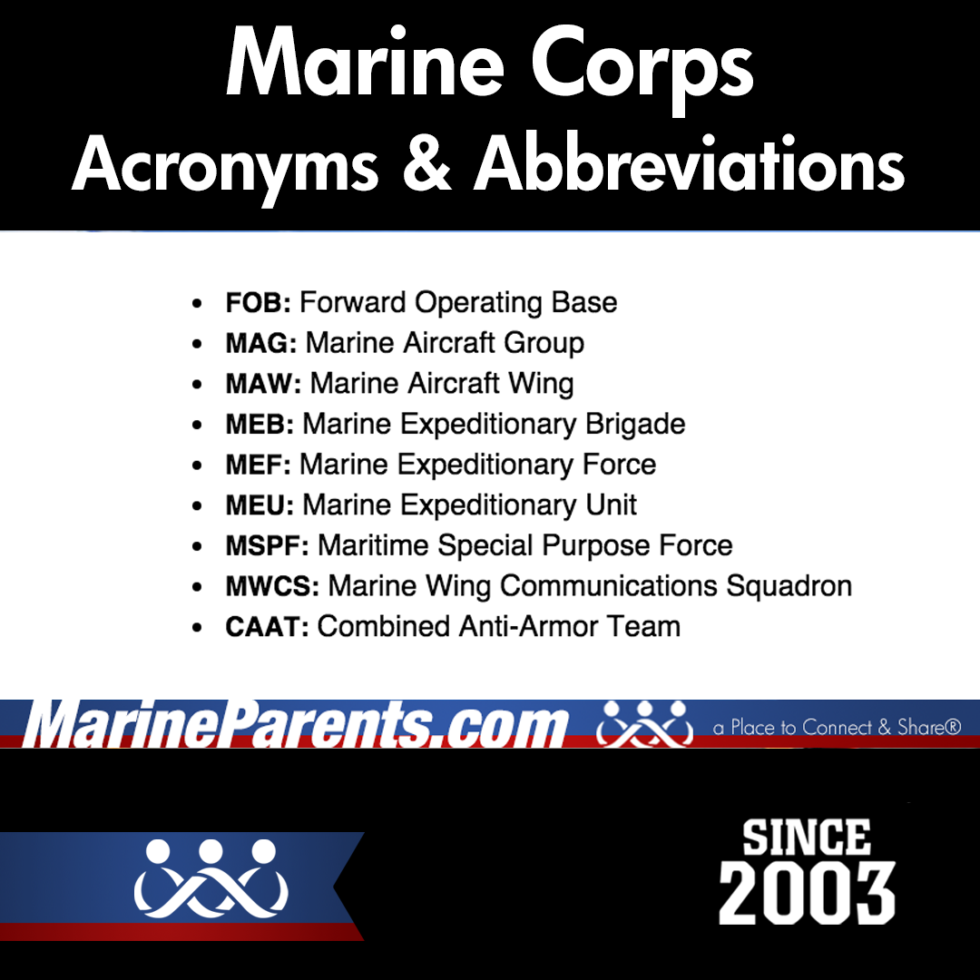 Acronym Of Corps