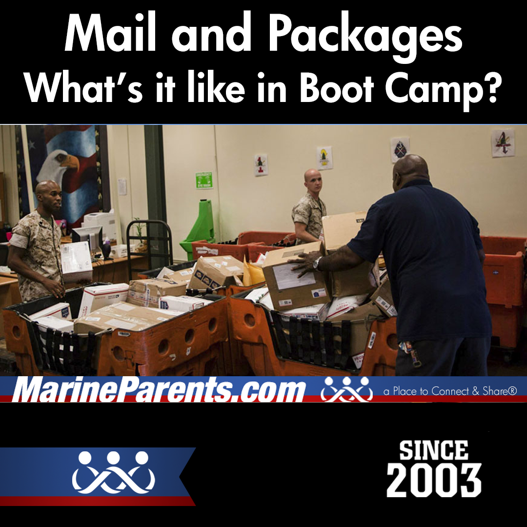 Mail and Packages During Boot Camp