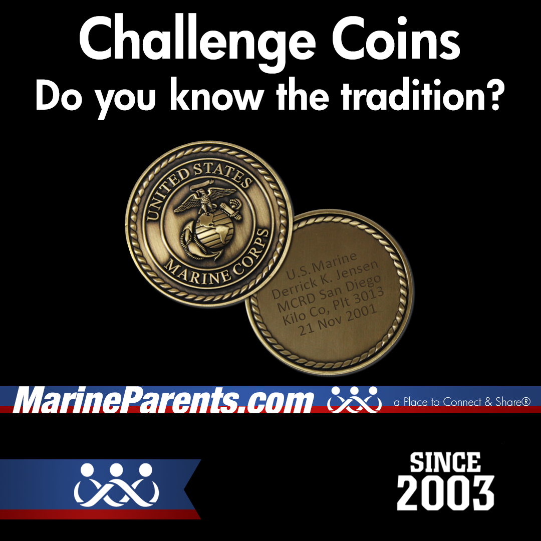 Marine Corps Challenge Coins