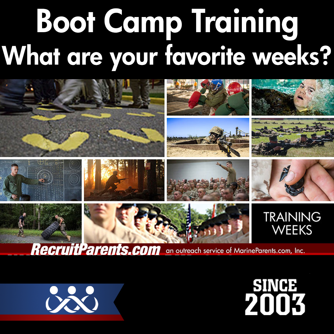 Marine Corps Boot Camp Training Weeks