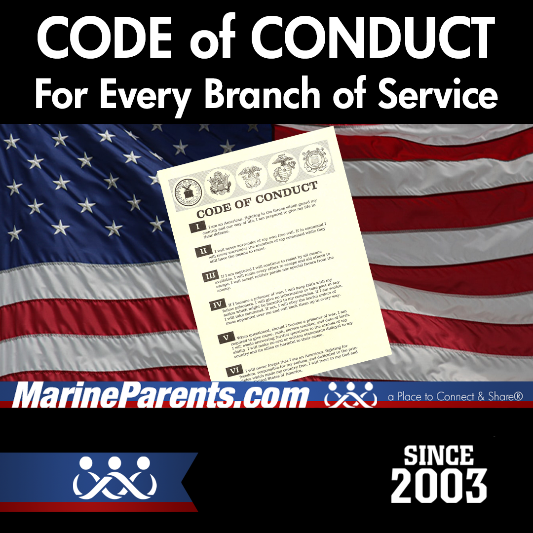 The United States Military Code of Conduct