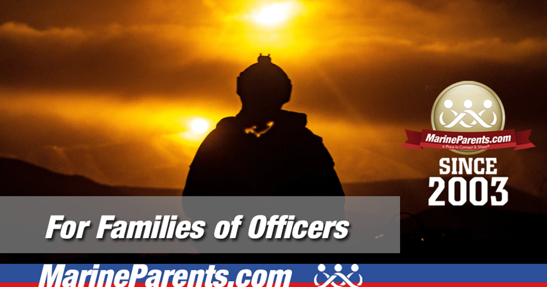 Officers on Marine Parents Website Map
