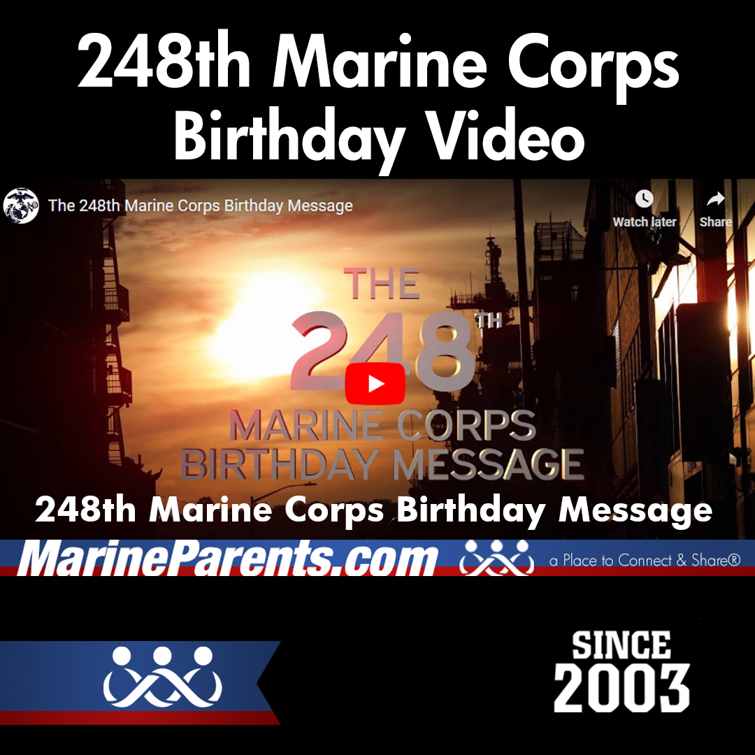 248th Marine Corps Birthday Video
