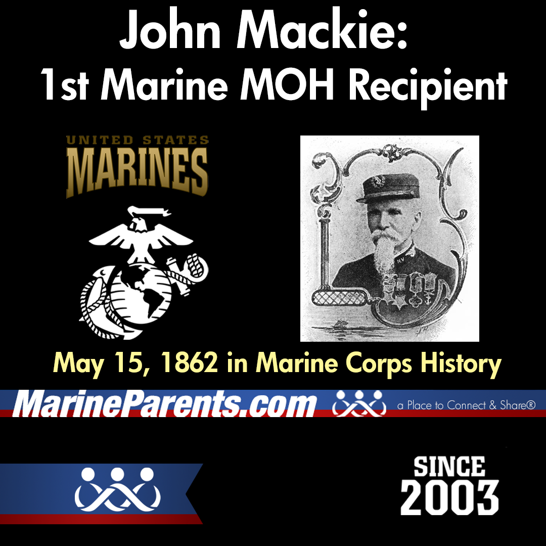 John Mackie Becomes First Marine to Earn Medal of Honor