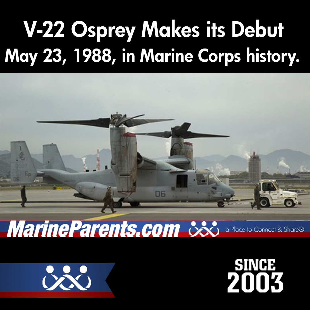 V-22 Osprey Makes its Debut