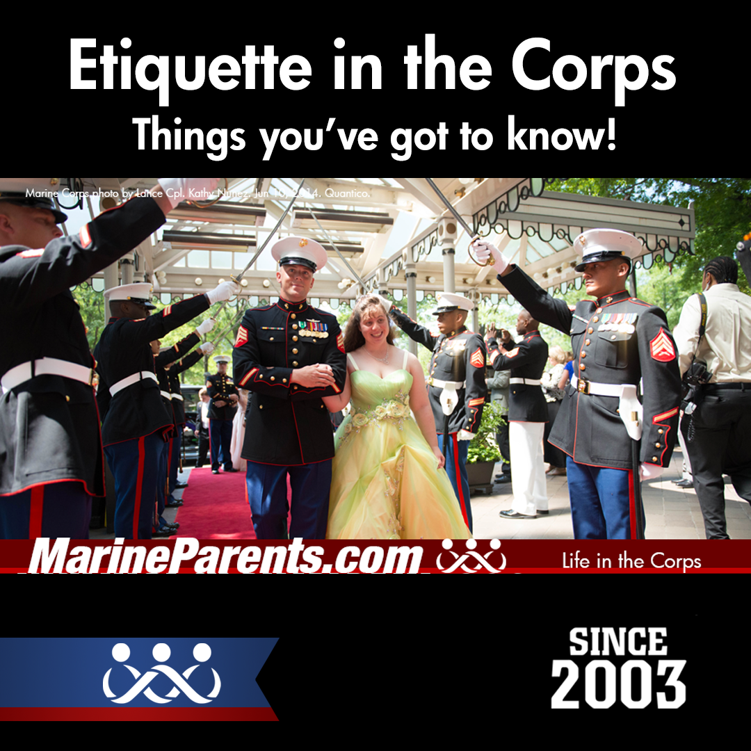 Etiquette in the Corps