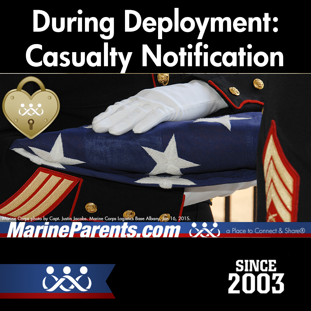 Casualty Notification Procedures During Deployments