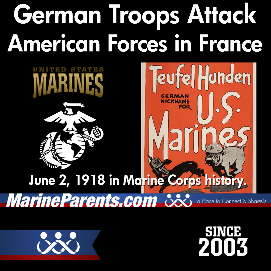 German Troops Attack American Forces in France