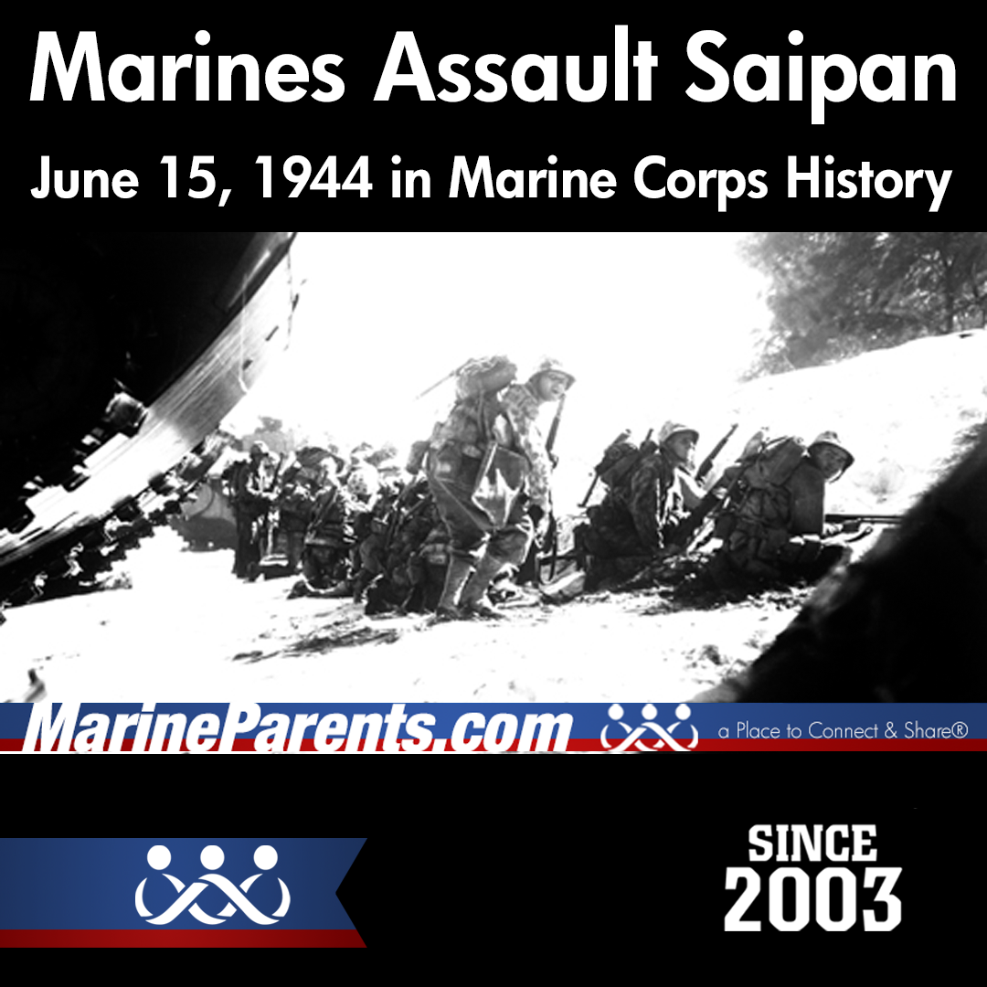 Marines Assault Saipan