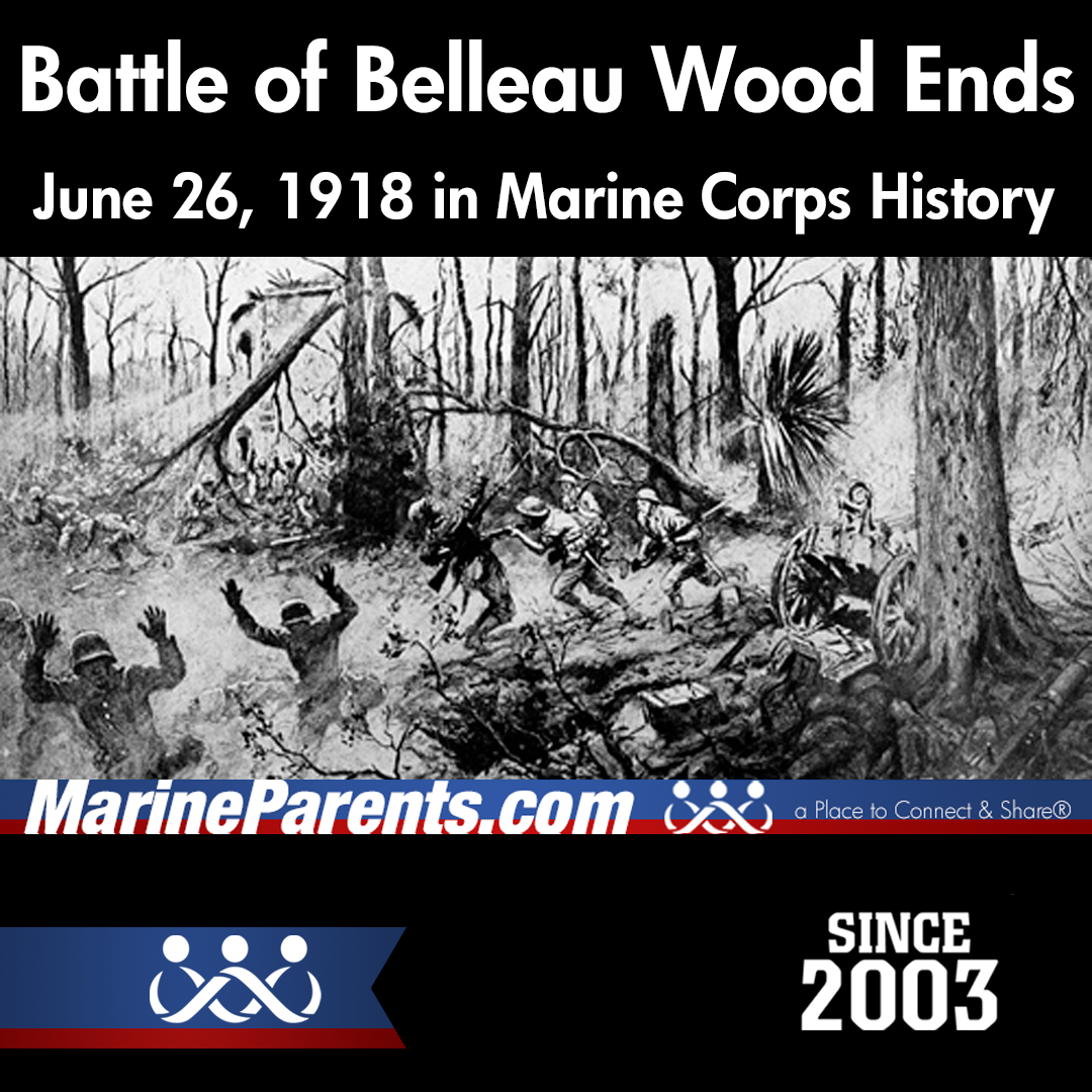 Battle of Belleau Wood Comes to an End